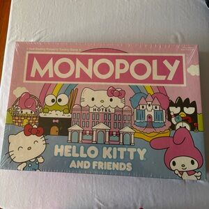 Hasbro Hello Kitty Monopoly Game - Pink and Blue